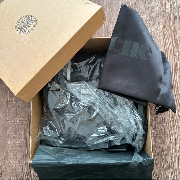 NWT Acne Studio Pistol Boot Black Women Size 37 - Picture 4 of 15